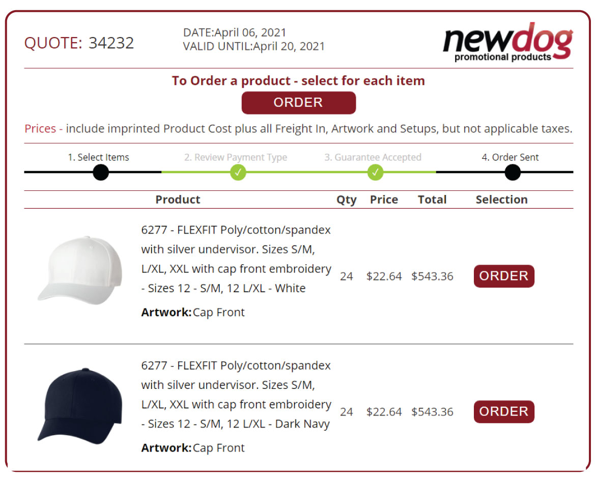 Selling-with-newdog-Quote-Page-customers
