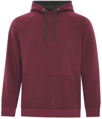 ATC ESACTIVE VINTAGE 15.7-oz, 60/40 cotton/polyester fleece HOODie Cardinal Heather