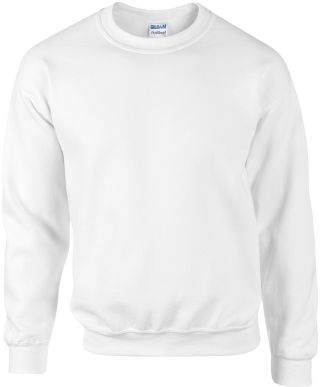 Gildan DryBlend® 15.5 oz./L yd (CA) 50/50 cotton/polyester Crewneck Sweatshirt White
